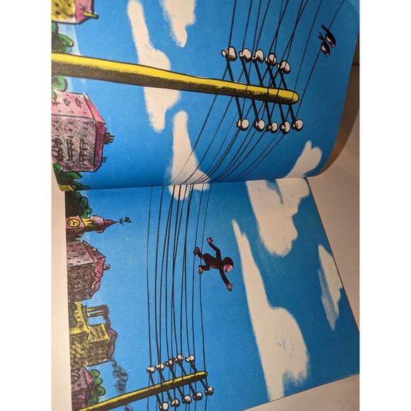 Lot of 11 Vintage 1950 - 2002 Curious George PB Books Rare Collectible - Picture 10 of 14